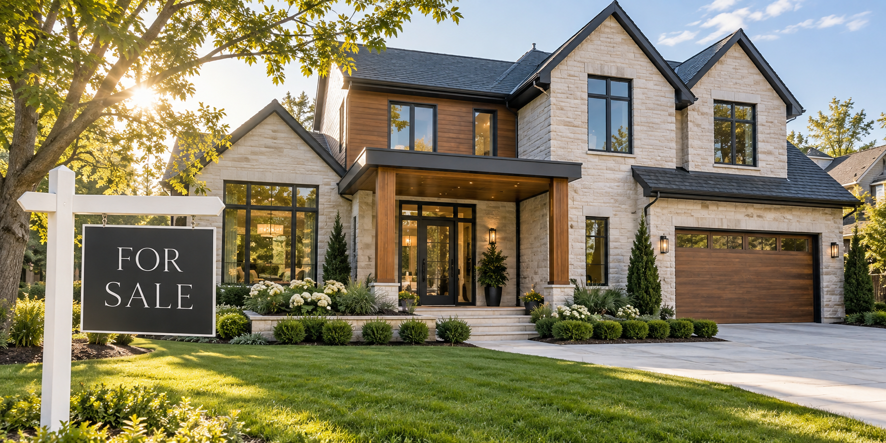 Real estate for sale moment